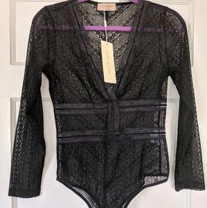 Lace Black Bodysuit